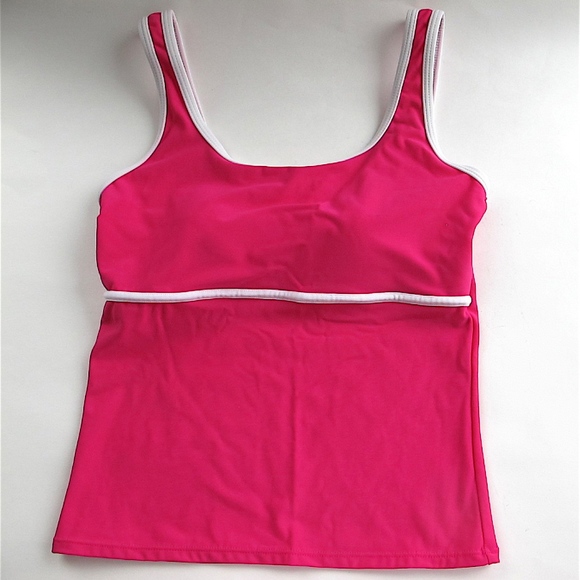 Cherokee Other - Pink Swim Tankini Swimsuit Top Sz 8
